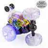 Roclub Graffiti Remote Control Car RC Stunt Tipper s con 360 Rolling Dancing 2.4Ghz Toy For Kids Boys Girls 220315