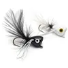 Yazhida Fly Popper Fishing Lure 10 -st drijvend aas voor basforel Pike Panfish YZDFly Popper zoetwateraas 2010312779359