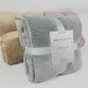 Luxury Pure Mesh BabyFleece Towel Pineapple Grille Blanket Throw For Sofa Bed Family 201113