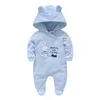 Kavkas pagliaccetti del bambino inverno neonato caldo tute di velluto di spessore per bebe ragazze tuta a maniche lunghe maglione 0-24M 201027