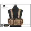 Emersongear Chasse Poitrine Rig MF style Tactique Poitrine Rig UW Gen IV Chasse Gilet Harnais Split Front Carrier Militaire Armée Gear 201214