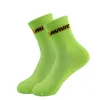 Compressão Ciclismo Meias Homens Mulheres Professional Road Road Sport Socks Respirável Running Socks Calcetines Ciclismo