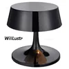 Replika Penta Chiny Lampa stołowa Lampka zaprojektowana przez Nicola Galizia Szerokość 33cm Black White Red Hotel Wedside Sypialnia Cafe Sofa Side Office