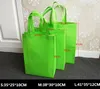 Tom Nonwoven Tote Bag återanvändbar shoppingpartihandväska 3Dimensionell varumärkesreklam Kampanjgåvor Väskor accepterar anpassad logo7061884