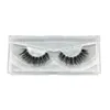 Mink ögonfransar falska ögonfransar Individuell mink öga Lash Mjuk naturlig tjock kors Fake Eyelashes Extension Beauty Tools