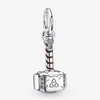 2022 lente 925 sterling zilver fit pandora charms armbanden luipaard hamer held charme voor Europese vrouwen bruiloft originele mode-sieraden