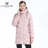 GASMAN Moda Donna Parka con cappuccio Giù Inverno Marca per piumino Donna Inverno Cappotto spesso Donna Jacets e Cappotto 18806 201030