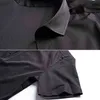 Mannen Elastische Bamboe Fiber Jurk Shirts 2018 Zomer Nieuwe Korte Mouw Shirt Mannen Casual Merk Zakelijk Werk Shirt Camisa Masculina G0105