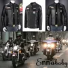 2020 Mens Leather Jackor Fall Winter Coat Men Faux Coats Biker Motorcykel Man Klassisk Jacka Toppkvalitet Plus Storlek LJ201029