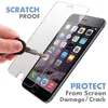 Protecteur d'écran pour iPhone 12 Pro Max XS XR 5 5S SE Verre trempé pour iPhone 12 Mini 11 Pro 7 Plus 8 6 6 6S Papier de verre de protection de verre