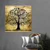 Tree Of Life Hanging Scroll Pittura su tela Poster e stampe Wall Art Immagini a parete per soggiorno Nordic Home Decor Vintage T200608