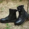 Swat sneakers öken taktiska militära stövlar män speciella kraft enhetliga arbetssäkerhet skor armé boot dragkedja kamp stövlar kvinnor 201126