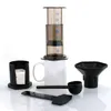 2020 Yeni Yeni Filtre Cam Espresso Kahve Makinesi Taşınabilir Cafe Fransız Basın Aeropress Makinesi için CAFECOffee Pot C1030