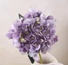 Party Supplies Artificial Hydrangea Flower Fake Silk Single Real Touch Hortenseas För Bröllop Mittorpieces Hem Blommor LLS592-WLL