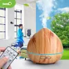 Electric Humidifier Aroma Diffuser Air Humidifier Remote Control Cool Mist Maker Fogger Essential Oil Diffuser LED Lamp