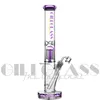 Stright 8 Arme Glasbong Dab Rig Hochwertige Wasserpfeife Baum Purc Bubbler Rohre Bohrinseln Heady Wax Bongs Glasschüssel Quarz Banger Dicke Wasserpfeife