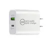 USB Typ C Ladegerät PD 20W QC 3.0 Dual Ports Schnellladung für iPhone 15 14 13 12 Pro Max XR XS Samsung S23 Ultra Note 20