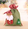 Serapilheira feixe de Apple Saco dos doces Biscoito Bag Saco do presente de Natal Presente Decoração designer-criativa de Natal Bolsas infantil