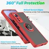 Armor Cases For Xiaomi 12 Pro 12X Case Silicon Ring Gel Skin Protection stand Hard Car Holder Redmi 10 Note 11 Pro 11s Cover