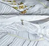 Single Double Bedding Sets Russia Europe 14 Size Luxury Duvet Cover Set 220x240 Queen Bed Linen Set Bed Set Leaf Bedclothes 201119