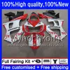 Kropp för Honda CBR 929RR 900 929 RR 900RR 900CC 929CC 00 01 50HM.60 CBR900RR CBR929 RR CBR900 RR CC CBR929RR 2000 2001 Fairing Red White Hot