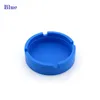 Smoking Accessories Silicone Ashtray Mini Portable Shatterproof Eco-Friendly round Ashtray Home Coffee Shop Bar Hotel Men Ashtray 9062