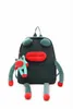 Designer-Tier-Cartoon-Frosch-Rucksack für Damen, multifunktional, für Studenten, Schultasche für Jungen und Mädchen, kreative Mode, niedliche Oxford-Stoff-Rucksäcke