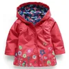 Nouveaux garçons manteau automne printemps enfant en bas âge à capuche motif de fleur imperméable imperméable enfants veste décontractée enfants vêtements 17605492