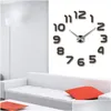 تصميم جديد على مدار الساعة ساعة الحائط Horloge 3d Diy Acrylic Mirt Decorts Home Decoration غرفة المعيشة Quartz N Jllxlt Sinabag7924314