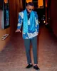 sアフリカン服の男性ブレザースカーフリッチバジンジャケットコートアウターウェアフルスリーブアフリカン服m-6xl wyn1382 220310