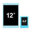 1X LCD 작문 태블릿, 12 인치 화려한 드로잉 패드, 전자 낙서 보드 선물을위한 전자 낙서 보드 선물 홈 화이트 보드 블랙