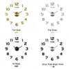 Стеновые часы Loueyun 3D акриловые часы -зеркальные наклейки с большой Diy Creative Fashion Simple Watch Home Ceroration1