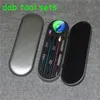 10 pièces Kit d'outils Dab ensemble d'outils de cire Dabber emballage de boîte en aluminium pour stylo vaporisateur d'herbes sèches atomiseur de cire outils de Dabber DHL