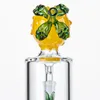 Fruits Narguilés Pommeau De Douche Perc Tube Droit En Verre Bong Dab Rigs Banane Fraise Pêche Forme Conduites D'eau Plate-Forme Pétrolière DHL20092 DHL20093 DHL20094