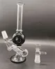 10インチの頭蓋骨のガラスボンホーカーズKlein Recycler Bongs水道パイプheady石油リグ14mm Banger Hookahs