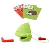 Var snabb att slicka! Novelty Leksaker Chameleon Sticky Tongue Board Game Mask Skjut ut för barn