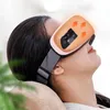 Rechargeable USB Heating Electric Eye Massager Portable Relieving Dry Eyes Heated Eye Mask Sleeping Adjustable Elastic Band1