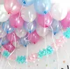 200 pièces/10 pouces 1.5g perle Latex ballons joyeux anniversaire fête mariage décoration de noël ballon enfants jouet Air balles Globos