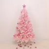 1x 60180см розовый рождественский дерево декоративное дерево зеленое растение Год рождественский подарок домашний офис Mall El Cabinet Навидад украшение 201027