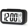 NOUVEAU Smart Sensor Veilleuse Réveil Numérique avec Calendrier Thermomètre de Température, Horloge de Table de Bureau Silencieuse Chevet Réveil Snooze GWD2475