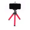 360 вращение гибкая губка штатива Lazy Sell Thple Clips Clips Clips Selfie Stand Mount Mounopod Camera DV держатель для iPhone SE3842726