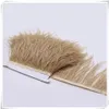 10 dias / lote Feather Boa Stripe para festa rosa branca longa avestruz pluma plumas guarnição 10-15cm vestido vestido skrits acessórios