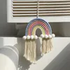 Baby Nursery Store Babys Decor Rainbow Pendant Children's Wall Decoration Braided Fringe Decorations Living Room Gift