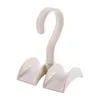 1pc Nordic Creative Tie Hook Plastic Coat Hook Closet Hanger Wardrobe Storage Rotating Storage Rack Multifunct jllHNh