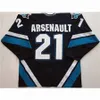 Rimouski Oceanic Hockey Tröjor Sidney Crosby Tröjor Alexis Lafreniere Brunet Balasescu Erick Tremblay Arsenault Custom Stitched