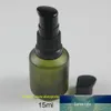 Bottiglia per lozione in vetro colorato da 15 ml. Per olio essenziale Lavaggio a mano Shampoo Idratante Crema per la cura della pelle ricaricabile per l'acqua del viso