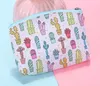 Offre spéciale pu porte-monnaie mignon cactus changement sac à main garçons filles fermeture éclair sac à main femmes téléphone sac étudiant école porte-crayon