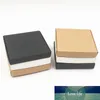 24 шт. / Лот 2 Размер Классический пустой DIY Ретро Стиль бумаги Картон Cuboid Box для ручной мыть полотенце Мини Пицца Ударные коробки