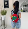 Children canvas school bags cute dinosaur baby backpack cartoon cute kindergartensmall backpack boys girls change purse school bag