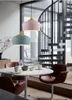 Nordic hanglampen hout aluminium lampenkap industriële verlichting loft lamparas eetkamer hanglamp E27 licht armaturen